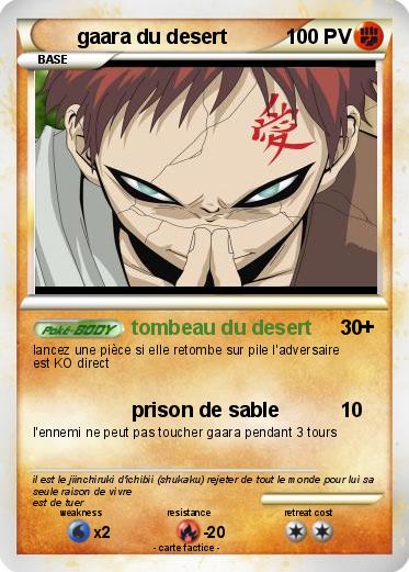 Pokemon gaara du desert