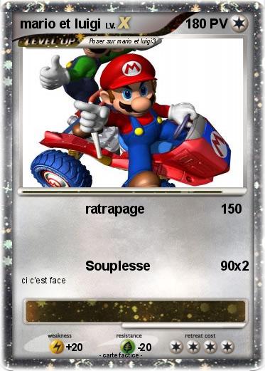 Pokemon mario et luigi