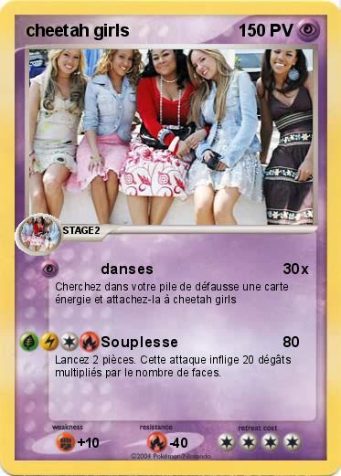 Pokemon cheetah girls