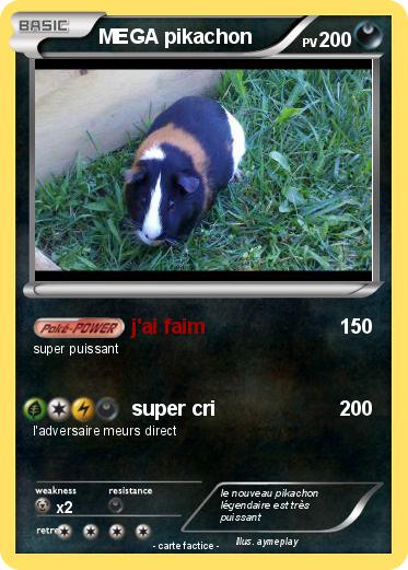 Pokemon MEGA pikachon