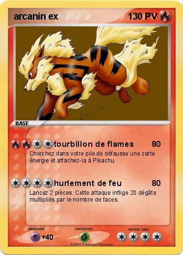 Pokemon arcanin ex