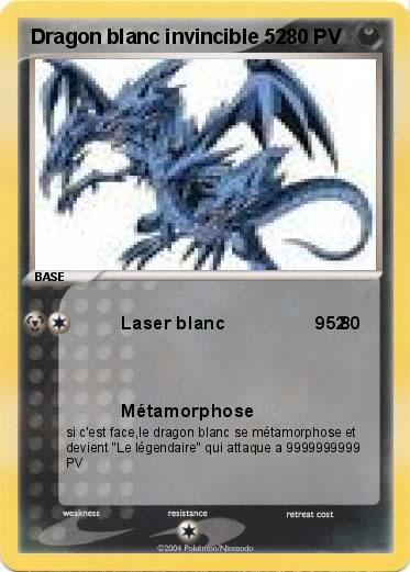 Pokemon Dragon blanc invincible 52