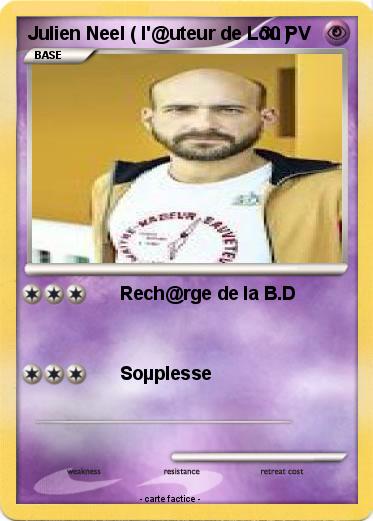 Pokemon Julien Neel ( l'@uteur de Lou )