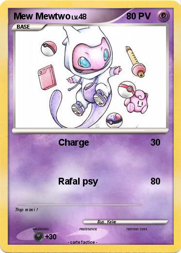 Pokemon Mew Mewtwo