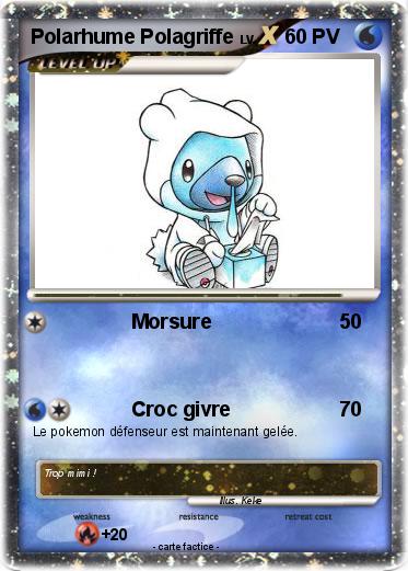 Pokemon Polarhume Polagriffe