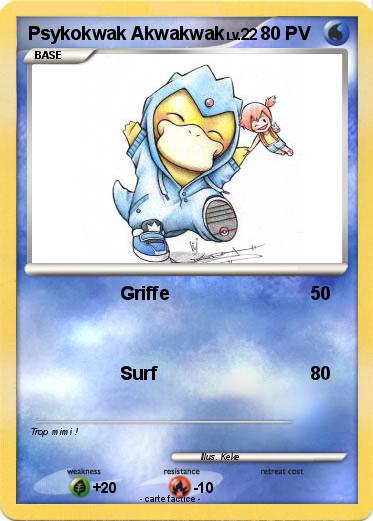 Pokemon Psykokwak Akwakwak