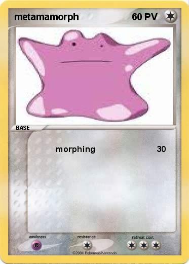 Pokemon metamamorph