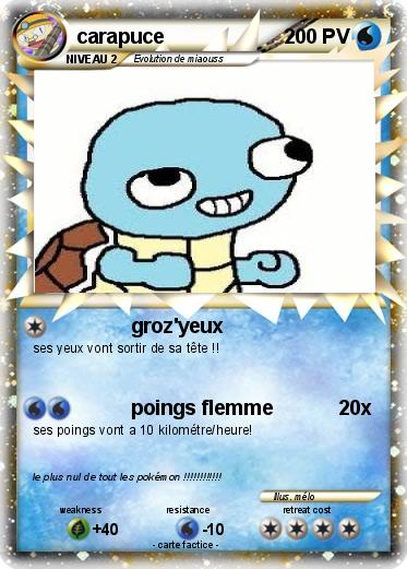Pokemon carapuce
