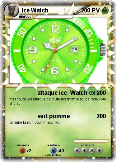 Pokemon ice Watch