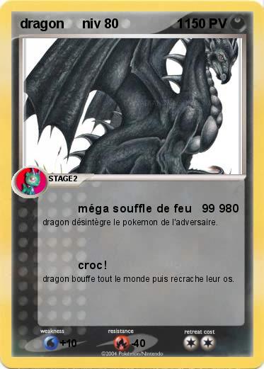 Pokemon dragon     niv 80                1