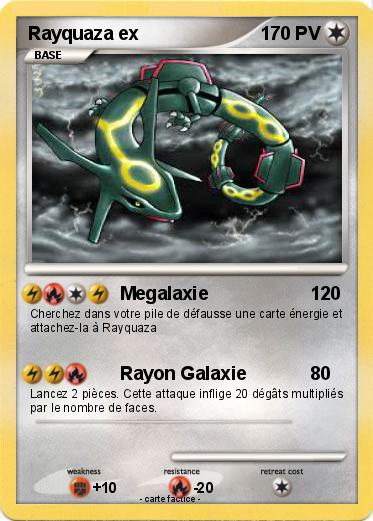 Pokemon Rayquaza ex