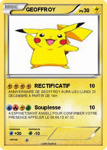 Pokemon GEOFFROY