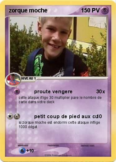 Pokemon zorque moche
