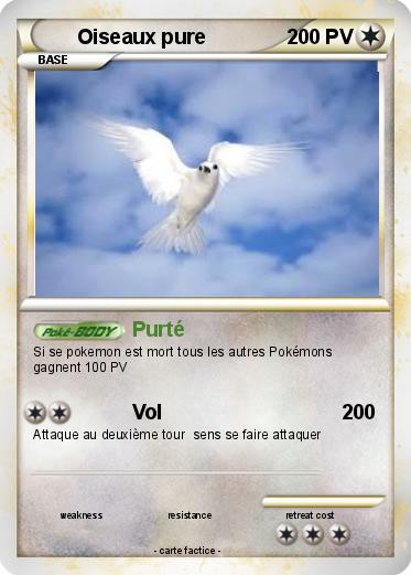 Pokemon Oiseaux pure