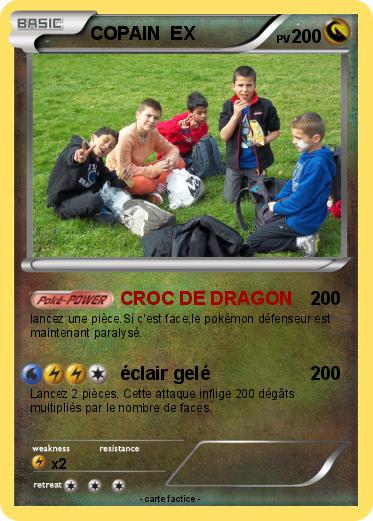 Pokemon COPAIN  EX
