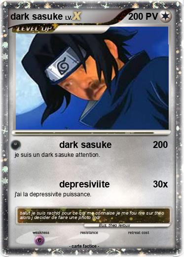 Pokemon dark sasuke
