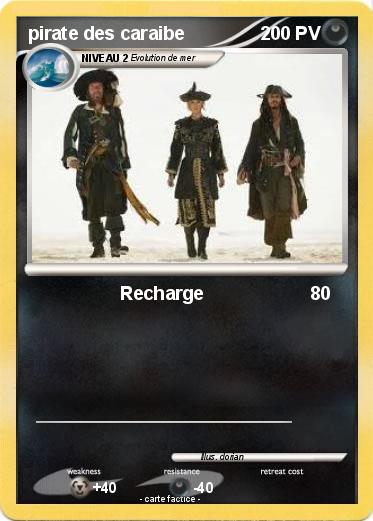 Pokemon pirate des caraibe