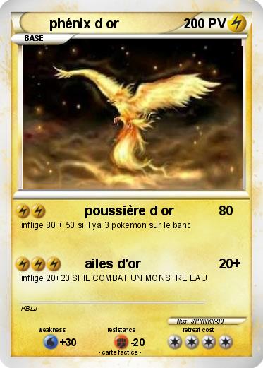 Pokemon phénix d or