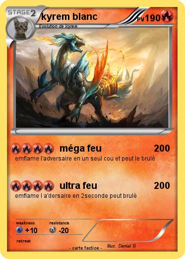 Pokemon kyrem blanc