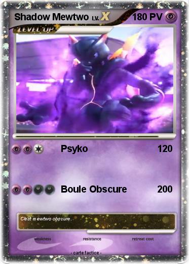 Pokemon Shadow Mewtwo