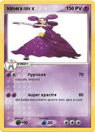 Pokemon kimera niv x