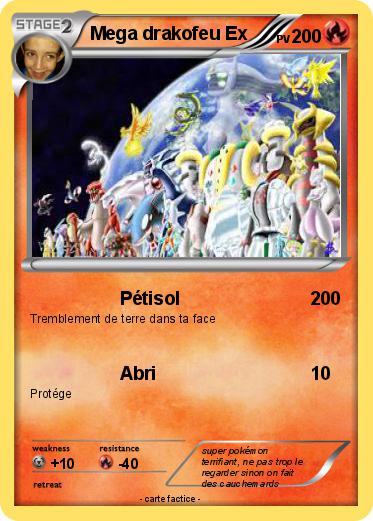 Pokemon Mega drakofeu Ex