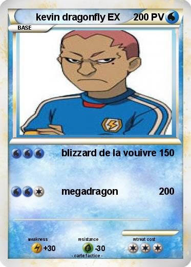 Pokemon kevin dragonfly EX