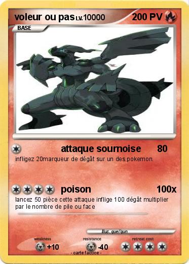Pokemon voleur ou pas