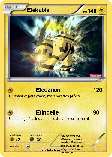 Pokemon Elekable
