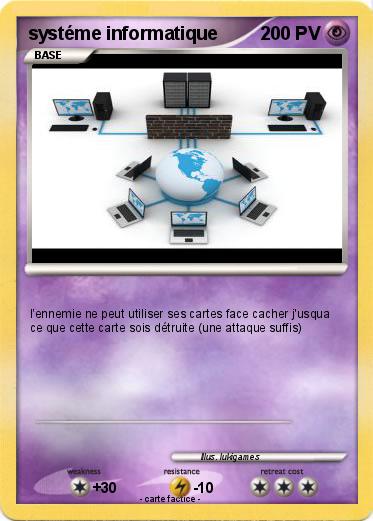 Pokemon systéme informatique