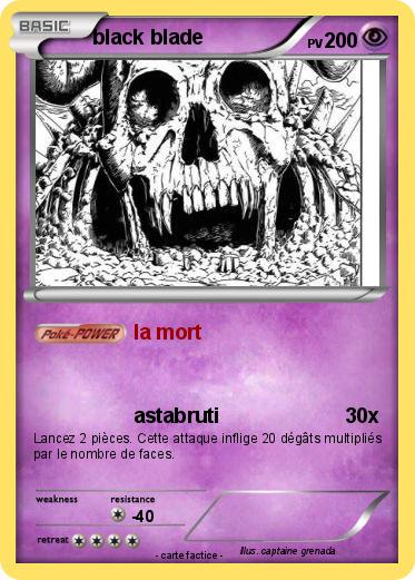Pokemon black blade