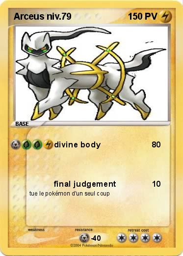 Pokemon Arceus niv.79