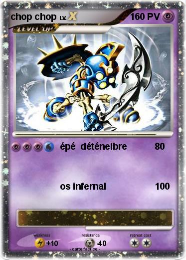 Pokemon chop chop