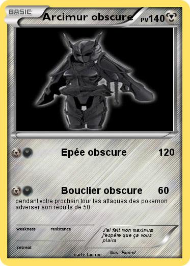 Pokemon Arcimur obscure