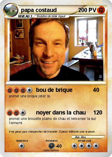Pokemon papa costaud