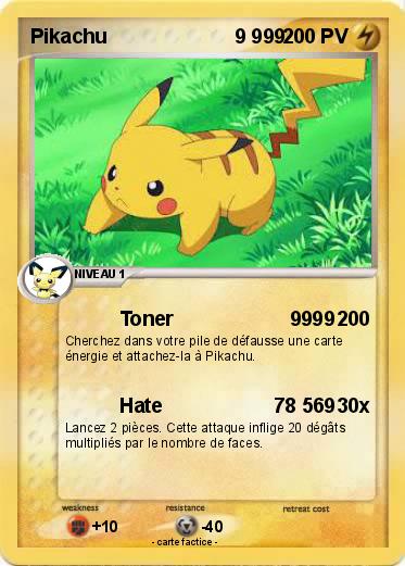 Pokemon Pikachu                       9 999