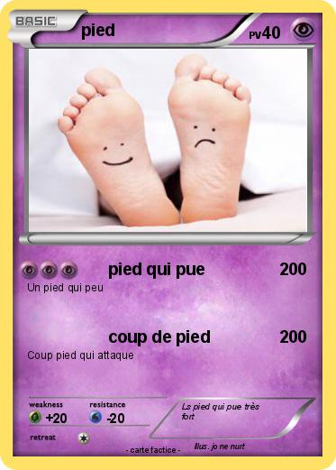 Pokemon pied
