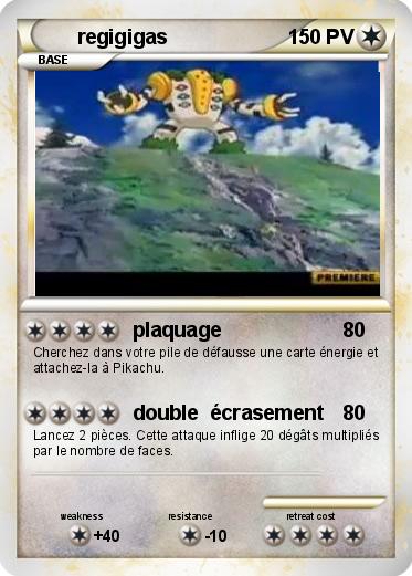 Pokemon regigigas