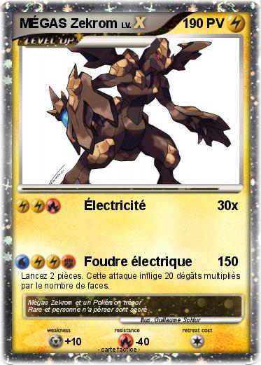 Pokemon MÉGAS Zekrom