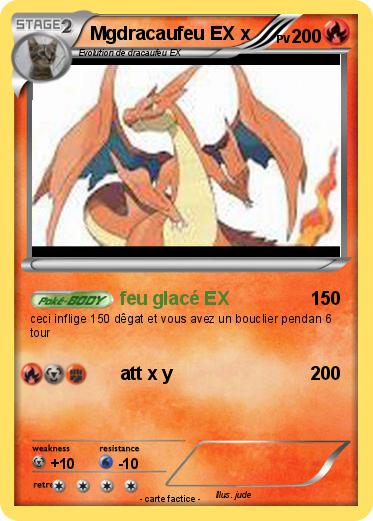 Pokemon Mgdracaufeu EX x