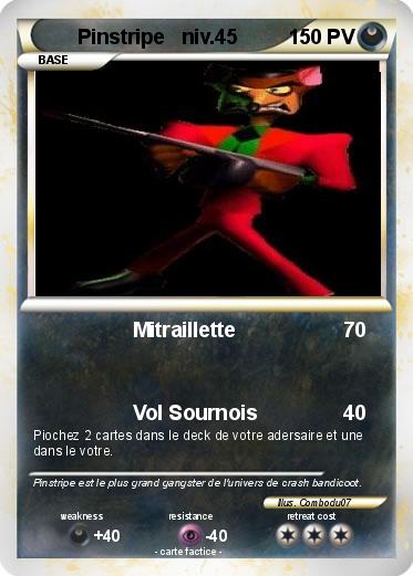 Pokemon Pinstripe   niv.45