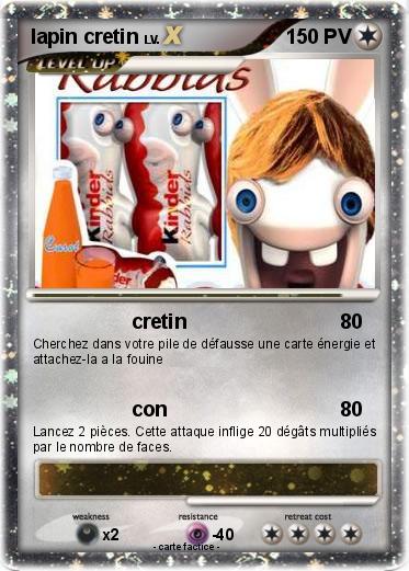 Pokemon lapin cretin