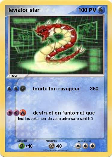 Pokemon leviator star
