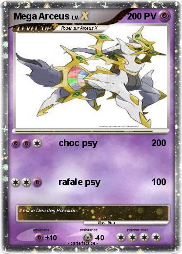 Pokemon Mega Arceus