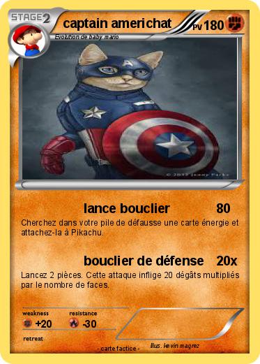 Pokemon captain americhat