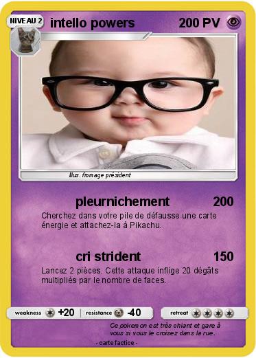 Pokemon intello powers