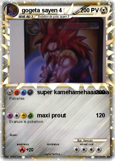 Pokemon gogeta sayen 4