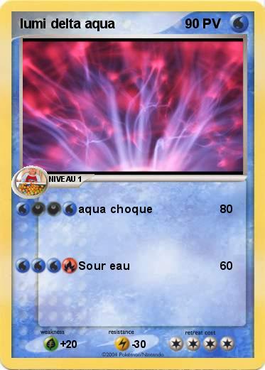 Pokemon lumi delta aqua