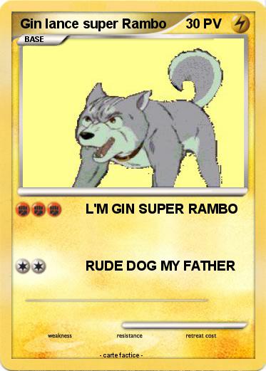 Pokemon Gin lance super Rambo