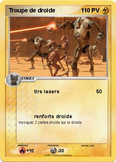 Pokemon Troupe de droide